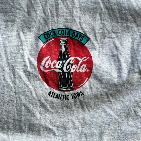 Coca Cola Days (Iowa) Graphic Tee with Fun Print Vintage Style - Picture 5 of 8